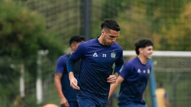 Una certeza en Talleres para el clásico: vuelve Gastón Benavídez (prensa Talleres).