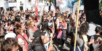 El sindicato decidió salir a manifestarse por segunda vez en cinco días.