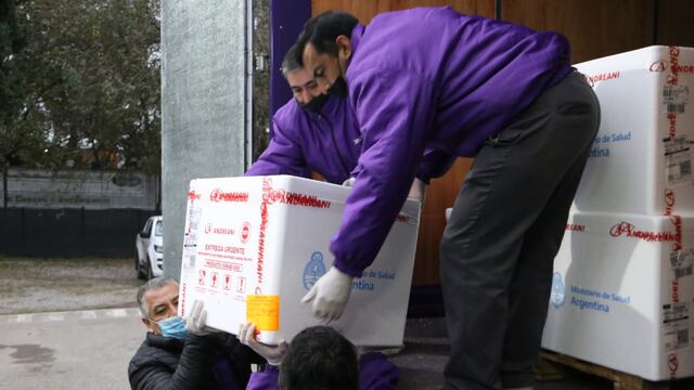 Vacunación: Tucumán recibió 26.680 dosis de Moderna