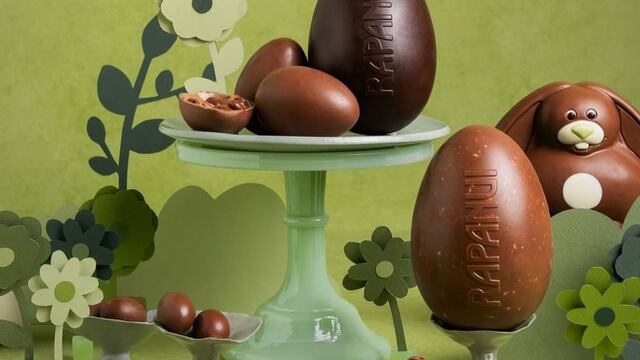 Cuánto cuesta un huevo de chocolate de 2 kilos en Rapanui para Pascua 2025