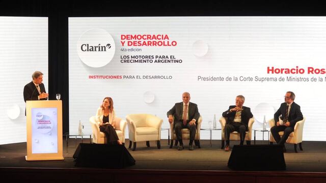 El magistrado habló del tema al participar de la cuarta edición del seminario "Democracia y Desarrollo" organizado por el Grupo Clarín, que se desarrolló este martes en el Museo de Arte Latinoamericano de Buenos Aires Malba.