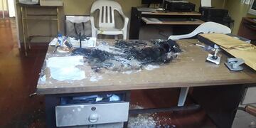 Atentado feroz a la Liga Paranaense de Fútbol.