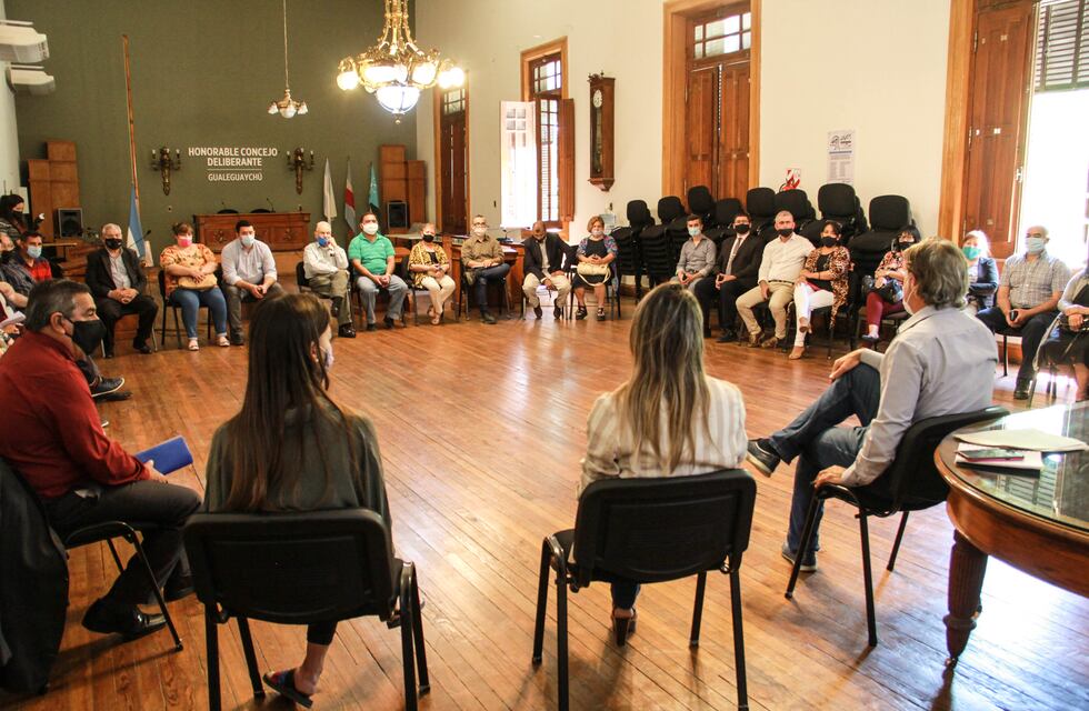 El Consejo de Pastores Cristianos Evangélicos de Gualeguaychú fueron recibidos por el municipio