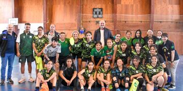Deportistas del futsal femenino se probaron ante entrenadores de Ferro.