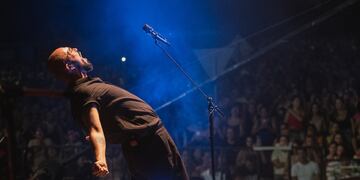 Abel Pintos cerró la noche del domingo de la 33º Fiesta Nacional del Mate en Paraná.