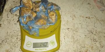 Incautan pedra en una vivienda de Puerto Iguazú.