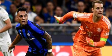 El Inter no pudo con el Bayern Munich. Foto: @FCBayern