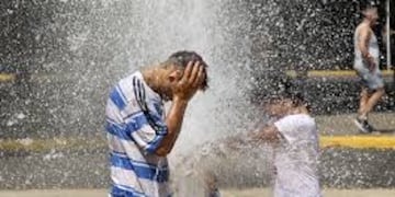 Calor extremo en el Litoral. Foto: Web.