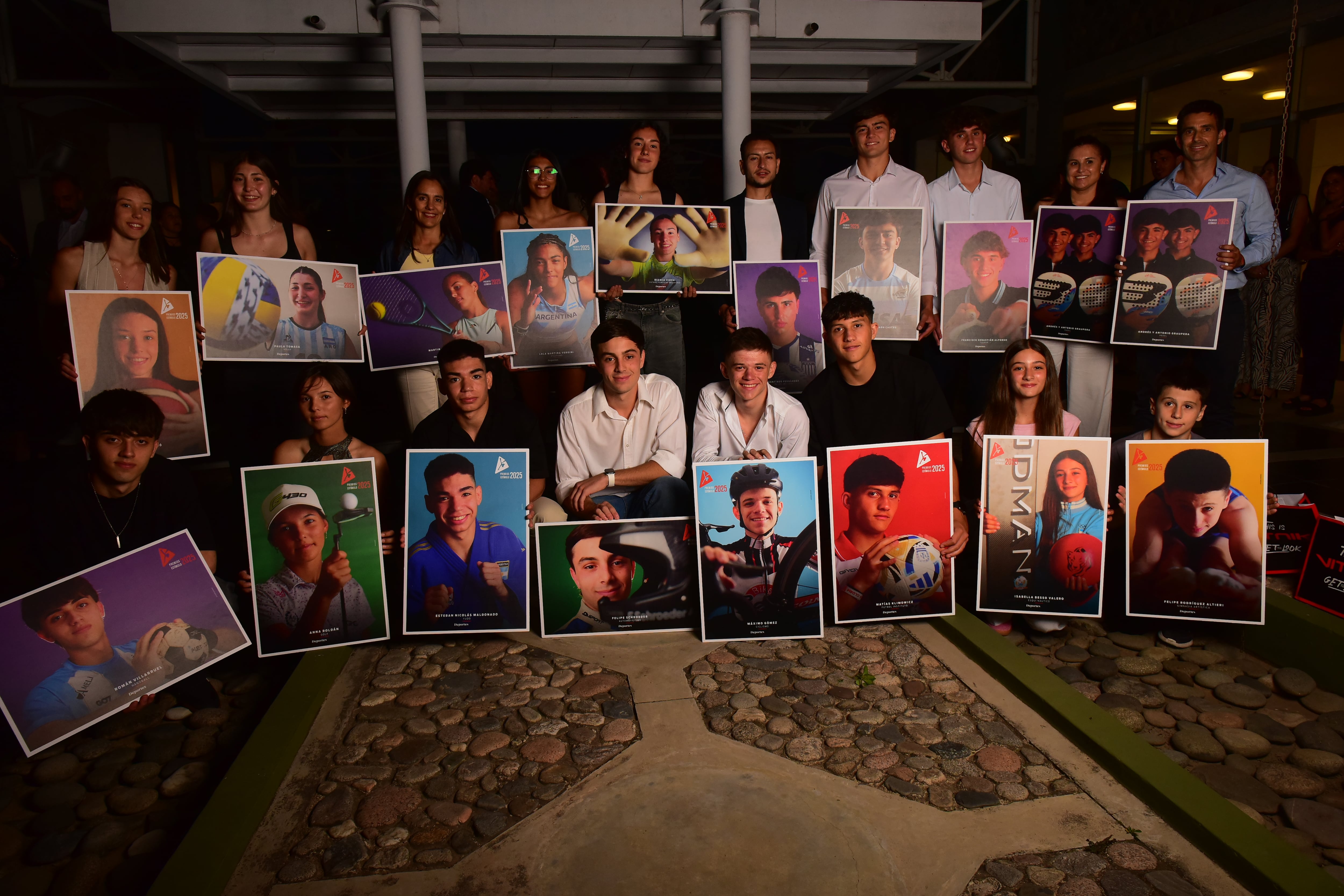 Entrega de los Premios Estímulo a los deportistas destacados del año en el Auditorio de La Voz (Foto Javier Ferreyra)