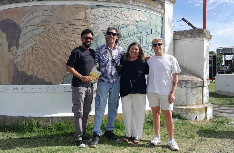 Quedó inaugurado el “Caminito de Gardel” en el Centro Cultural La Estación de Tres Arroyos