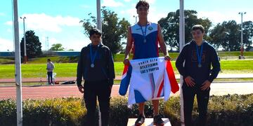 Un total de 8 medallas acumuló Coronel Rosales en los provinciales u 16 y u 18 de atletismo.