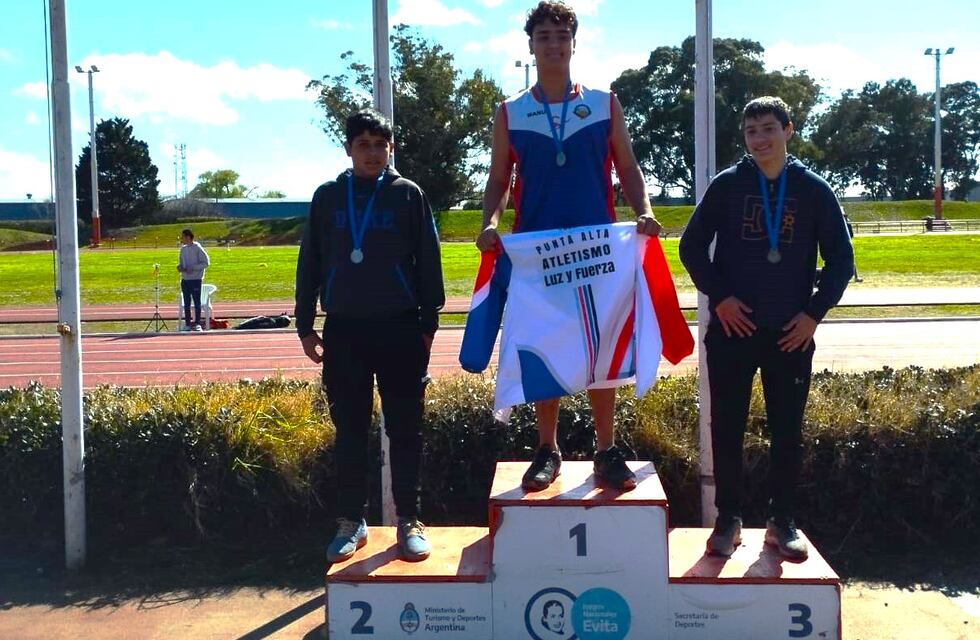 Atletismo: Coronel Rosales sumó 8 medallas en los Provinciales U 16 y U 18
