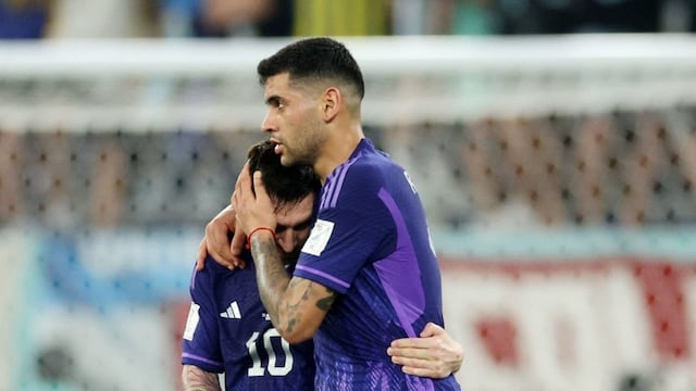 "El Cuti" Romero posteó una foto con Lionel Messi y escribió: "Hasta la muerte con esta banda". (@CutiRomero2)