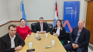 Reunión entre fiscalía y representantes de Ambrosetti