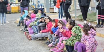 La Jornada de Encuentro Recreativo para niños, niñas y jóvenes, que tuvo lugar en el Barrio Mirador de los Andes.