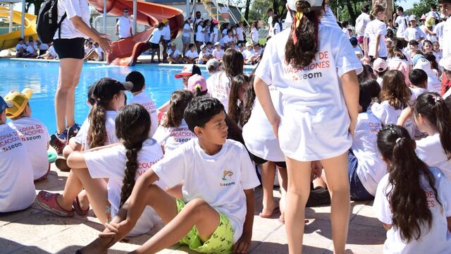 Comenzó la colonia de vacaciones del SEOM