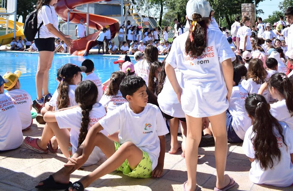 Inició la colonia de vacaciones de SEOM con más de 400 inscriptos