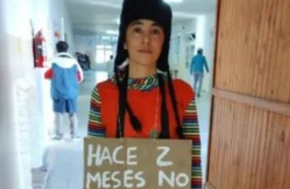 Una maestra de Neuquén no cobra el sueldo hace dos meses y sus alumnos tuvieron una tierna reacción