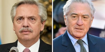 Alberto Fernández ya eligió: “En una película de mi vida, me gustaría que Robert De Niro haga de mí”.