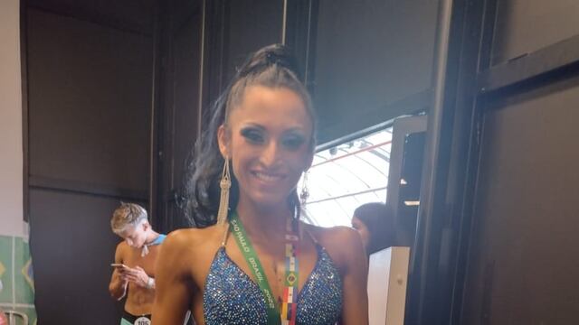 Estefanía González - Subcampeona Sudamericana de Fisicoculturismo