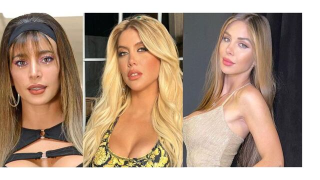 Sol Pérez, Wanda Nara y Romina Malaspina imponen una nueva tendencia de trajes de baño.