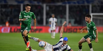 Gol de Federico Girotti, de penal. Y Talleres sigue en la pelea, arriba en la tabla (Facundo Luque / La Voz)