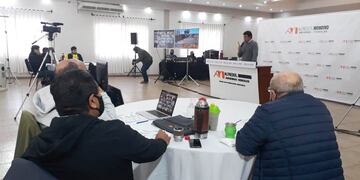 En General Alvear realizaron el primer remate televisivo virtual de Mendoza.