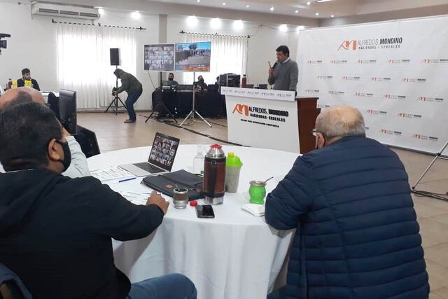 En General Alvear realizaron el primer remate televisivo virtual de Mendoza.