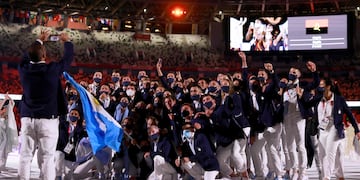 Las mejores fotos de la inauguración de los Juegos Olímpicos de Tokio 2020