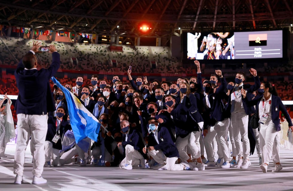 Las mejores fotos de la inauguración de los Juegos Olímpicos de Tokio 2020