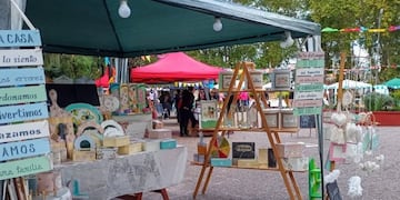 Feria de artesanos. Foto ilustrativa.
