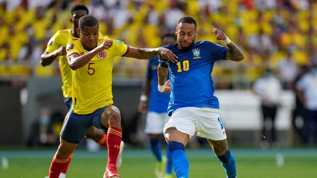 Brasil empató 0-0 contra Colombia.
