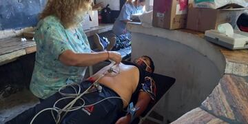 En Monte Comán iniciaron con el operativo de salud por los clubes.