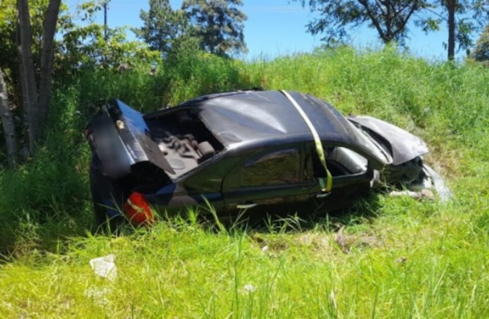 San Antonio: accidente vial dejó un saldo de dos personas lesionadas