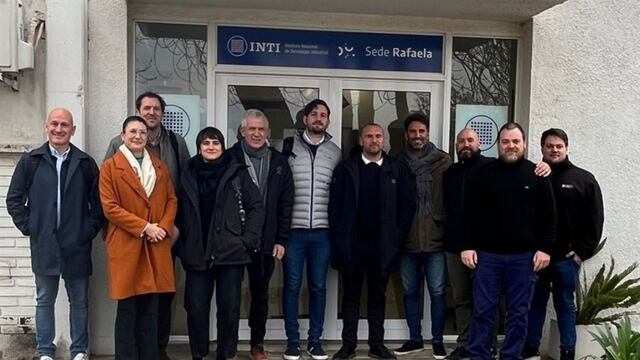 La delegación vasca en Rafaela