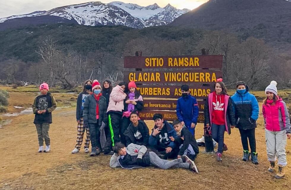 Regreso de los campamentos educativos en Tierra del Fuego