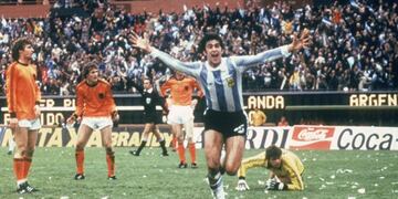 Kempes, el goleador del Mundial 78 fue homenajeado de una particular manera.