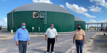 El intendente Sánchez visitó la Bioeléctrica General Alvear