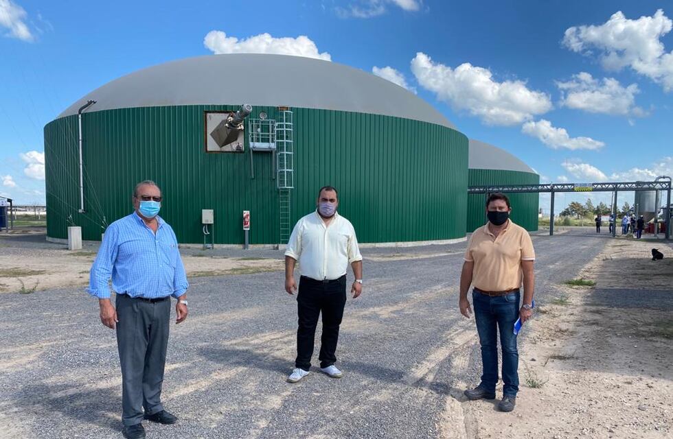 El intendente Sánchez visitó la Bioeléctrica General Alvear