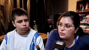 Él es Nicolás Ramírez, el pequeño de 12 años que padece hipoplasia radial bilateral.