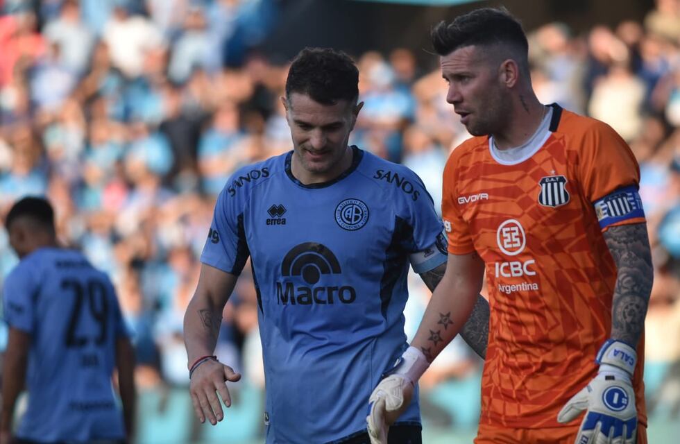 Pablo Vegetti, el que siempre está en Belgrano, y el 1-1 con Talleres: Tristeza, porque lo íbamos ganando