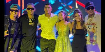 El cumpleaños de 15 de Halona, hija de Magui Olave y Matías Suárez.
