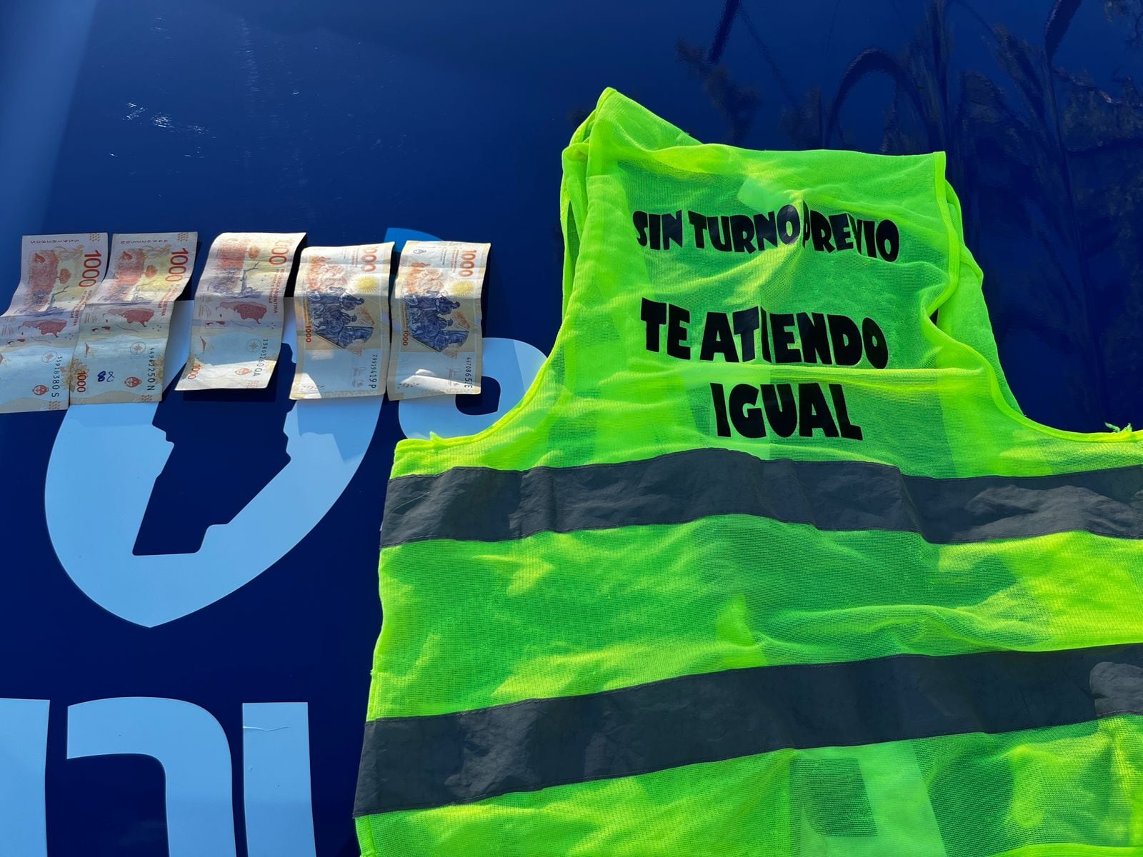 Naranjita detenido en el show de Shakira. (Policía)