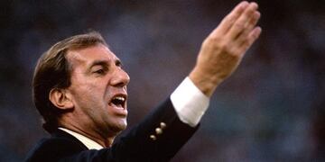 Carlos Bilardo fue campeón del mundo dirigiendo a la Selección Argentina.