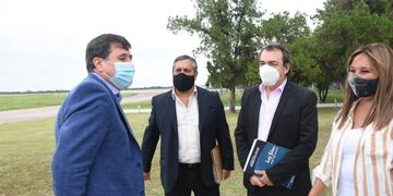 El ministro de Desarrollo Social de la Nación, Daniel Arroyo llegó a Santiago