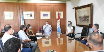 Reunión entre Litoral Gas, el Municipio y la Asociación de Gasistas