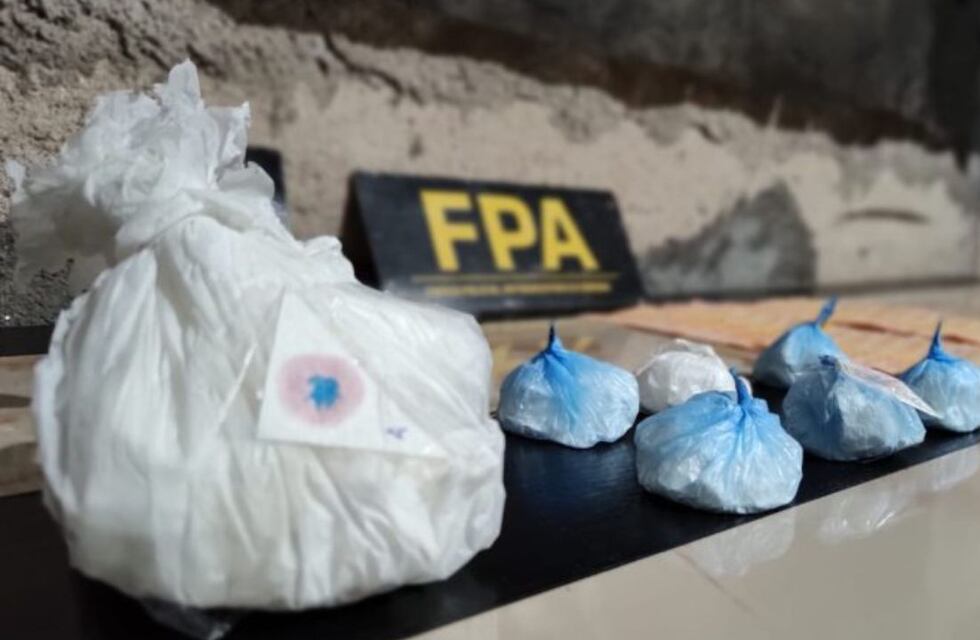 Mendoza detectó, por primera vez, cocaína impregnada en tela