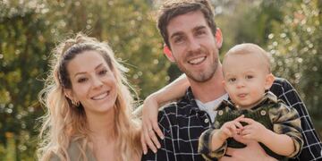 Noelia, Ramiro Arias y Donatello. (Instagram Noelia Marzol)