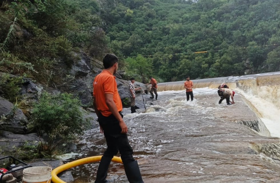 El Municipio agradeció a los trabajadores del Servicio Municipal de Agua por su labor ante la complicada creciente