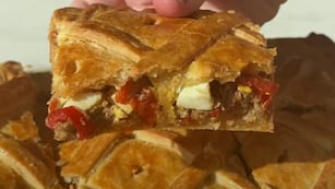 Cómo hacer la típica empanada gallega para Pascua.